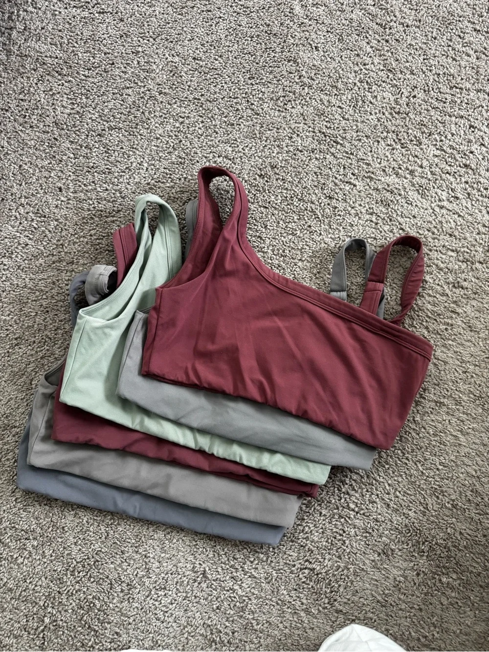 Women's Seamless Scoop Sports Bra - Burgundy